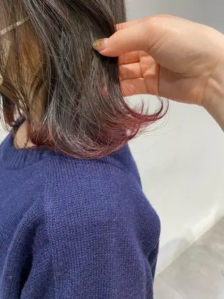 ミディアム GO TODAY SHAiRE SALON 原宿Stella店所属・𓍯柔らかhair 𓍯 yukinoのヘアスタイル