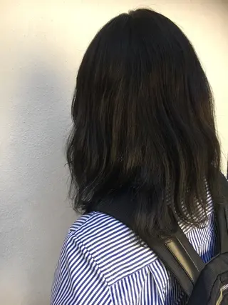 ミディアム カラー SALOWIN三軒茶屋店所属・髪質改善/艶髪 やまなかのヘアスタイル