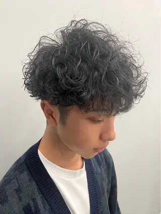 パーマ メンズ 坂本響 メンズカット/パーマのヘアスタイル