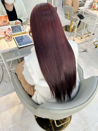 ロング カラー 柔らかカラー🤎 luna🧸🤎のヘアスタイル