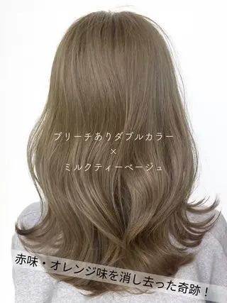 カラー SARAJU 仁川店【カラー特化】のヘアスタイル