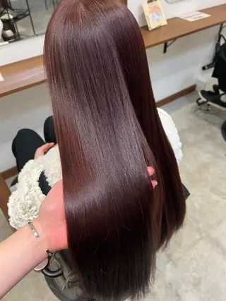 ロング カラー Ami ブリーチ/ハイトーンのヘアスタイル