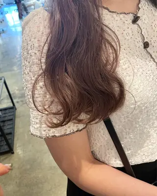 ロング カラー mizu🐾 hair braceのヘアスタイル