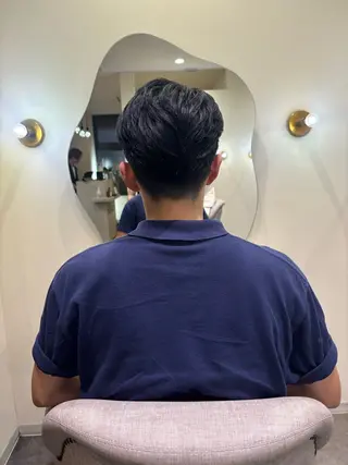 ショート カラー メンズ Sugar所属・猪妻 采蘭のヘアスタイル