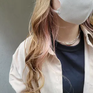 ロング 🇰🇷透明感×ハイ トーン🌟tomoのヘアスタイル