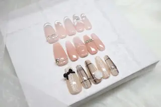 ロング BLEU CIEL所属・bc_ sakuのネイルデザイン