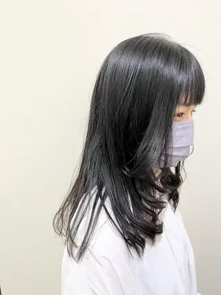 ロング 狩野 歩のヘアスタイル
