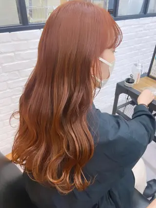 ロング カラー ダブルカラー 🌙ｃｈｉｎａｒｉのヘアスタイル