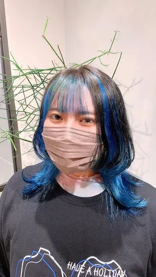 ミディアム カラー 透明感カラー✨艶髪 制作🌱山根あゆみのヘアスタイル