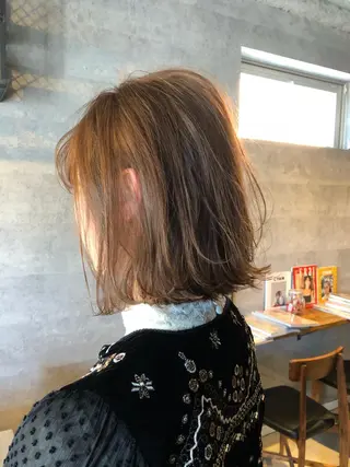 ミディアム メンズヘア/レイヤー /ボブ山内春輝のヘアスタイル