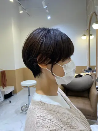 ショート 坂井 茅聖のヘアスタイル