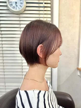 ショート カラー 🍃ショートヘア🍃 北林春樹のヘアスタイル