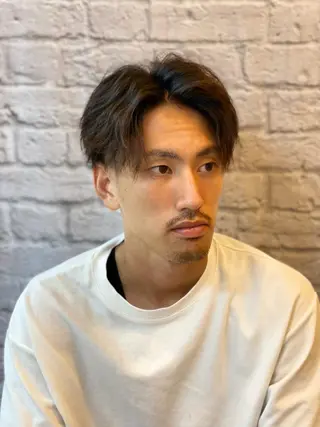 ミディアム メンズ 【メンズカット】 黒田美穂のヘアスタイル