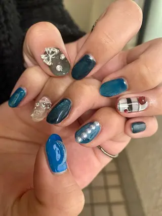 ネイル niconail 千歳烏山店所属・niconail 🧣ayu 📍烏山のネイルデザイン