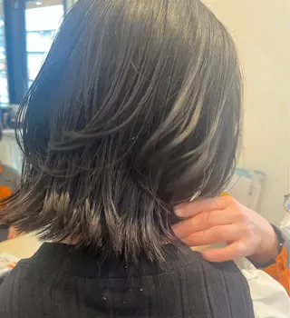 ミディアム hair art juice quatre所属・宜保 享典のヘアスタイル