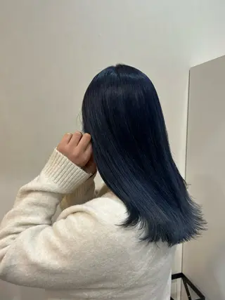 ロング カラー ボブ/透明感カラー 🧸YUI❤️のヘアスタイル