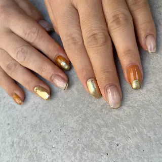 ネイル 🤎Two ERI🤎のネイルデザイン