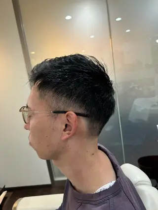 メンズ ic hair make所属・メンズカットモデル 佐藤 亜由美のヘアスタイル