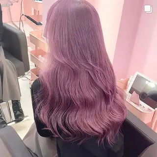 セミロング ❄️💛エクステ ブリーチ❄️yukiのヘアスタイル