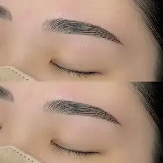 アイブロウ 松下 凜々のマツエク・マツパデザイン