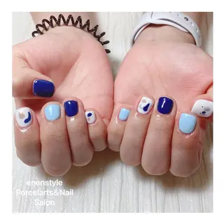 ショート ネイル 👑enen style👑のネイルデザイン