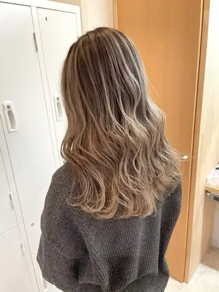 セミロング カラー 田中大星 /ボブ 縮毛矯正のヘアスタイル