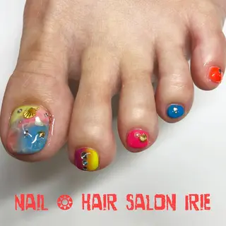 ネイル Hair salon Irie所属・與儀 知佳のネイルデザイン