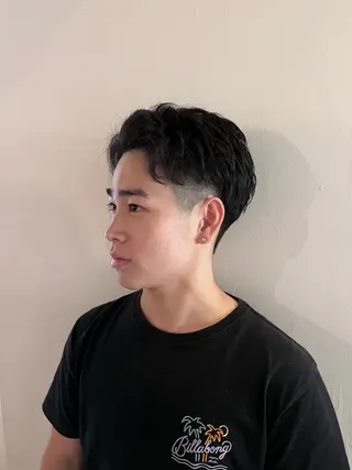 ショート メンズ 戸井 悠斗のヘアスタイル