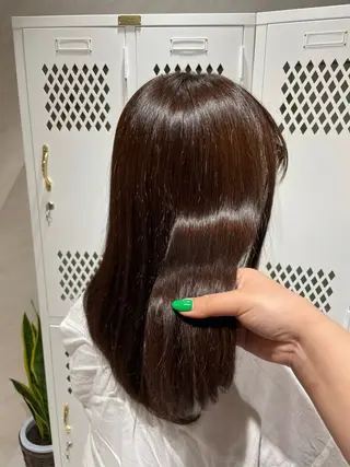 ロング カラー 🍐透明感カラー🍐 レイヤーカットのヘアスタイル