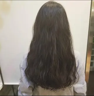 ロング パーマ 英語ok sohee ソヒ 305号室のヘアスタイル