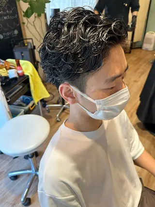 パーマ amoroso所属・花田 一輝のヘアスタイル