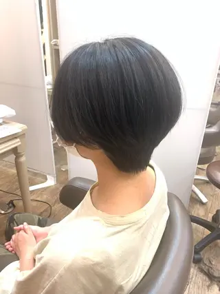 ショート 福原遼華/小顔ショー ト/髪質改善のヘアスタイル