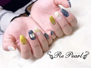 ネイル Re Pearl～コーディネートサロン～ 市駅前店所属・NARUMI HYODOのネイルデザイン