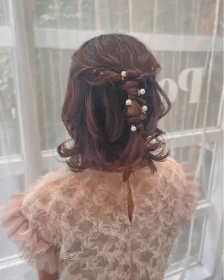 ヘアアレンジ Ginza Beaute 【ギンザボーテ】所属・ヘアメイク/ボーテ ayanoのヘアスタイル