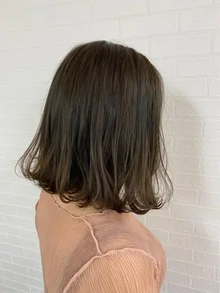 ミディアム カラー パーマ 🎁無料カットカラー 📷撮影モデル募集✨のヘアスタイル