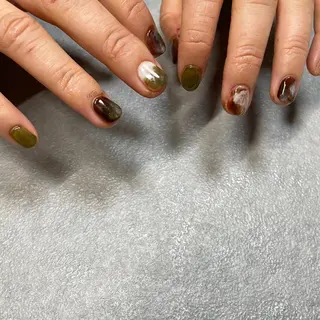 ネイル kiii.__ ✴︎*のネイルデザイン