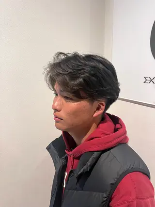 パーマ 中野 百乃華のヘアスタイル