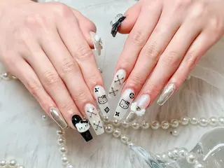 ネイル WAKANA ‎𖤐 ̖́-‬のネイルデザイン