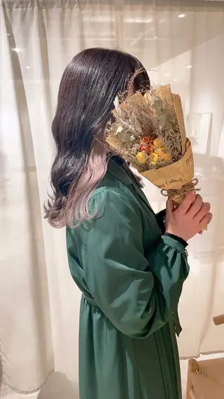 ロング カラー 渋谷:インナーカラー ／🍒エリカ🍒のヘアスタイル