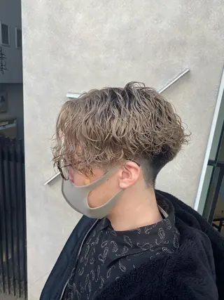 パーマ メンズ 新宿【メンズパーマ】 塩澤太一のヘアスタイル