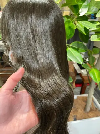 ロング カラー MINX 渡邉由理のヘアスタイル