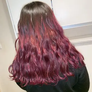 ロング カラー 🌼sunc HINAMI🌼のヘアスタイル