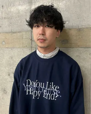 パーマ 柔らかいオリーブ🍃 カラーNatsumiのヘアスタイル