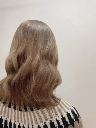 カラー mopa所属・mopa_kaede 暖色カラー/ロングのヘアスタイル