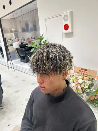 パーマ メンズ 🐲ツイスパ🐲 フェード/龍のヘアスタイル