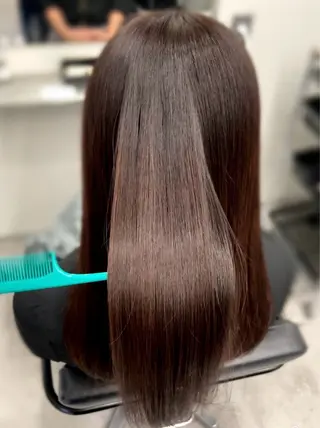 ロング 鎌取/透明感カラー /ボブ/顔まわりのヘアスタイル