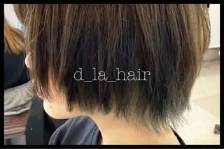 ショート カラー ヘアアレンジ 【艶髪×韓国風】 毛流れ職人 RYOのヘアスタイル