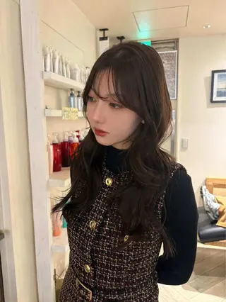 ロング 透明感カラー 🧚♂️さえのヘアスタイル