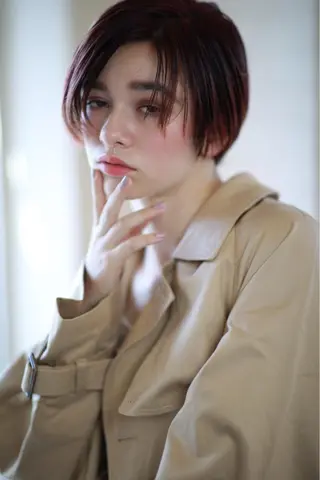 ショート 近藤 亮太のヘアスタイル