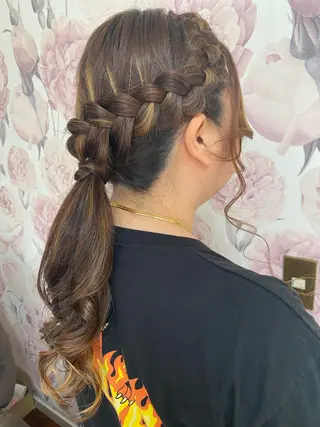 ヘアアレンジ Lovely Dollsの眉毛・アイブロウイメージ